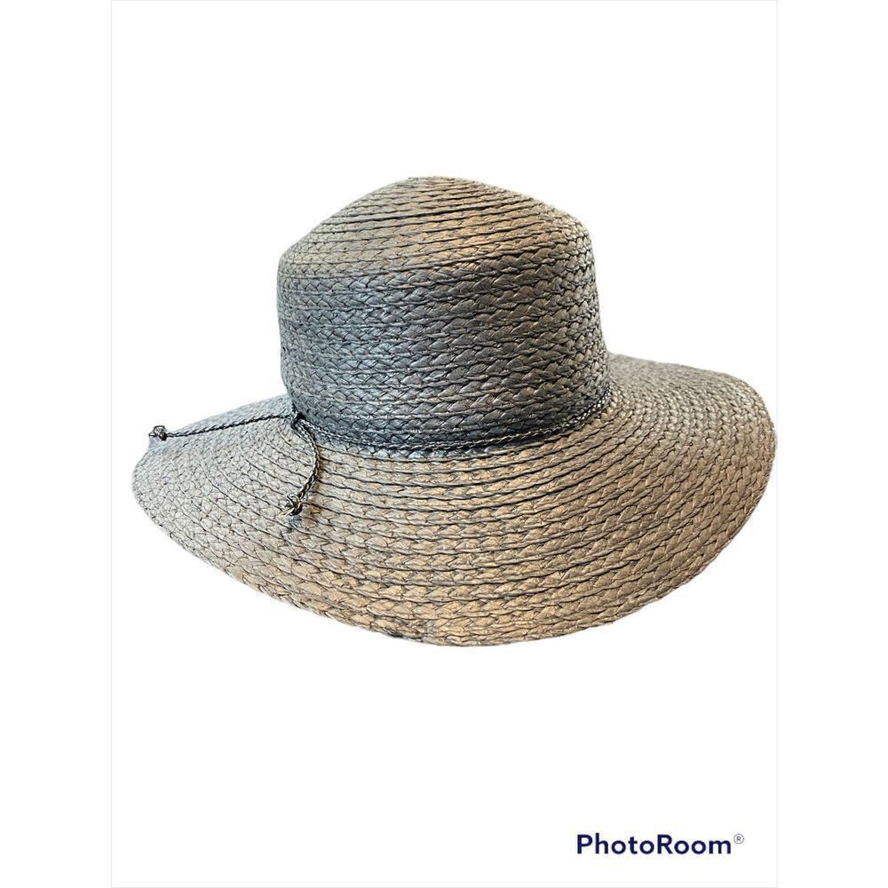 Black Boater Hat 